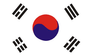 Bandeira Korea
